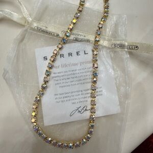 Sorrelli AB tennis necklace